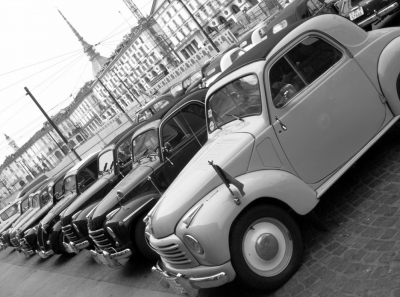 Stampe su tela della mitica FIAT 500